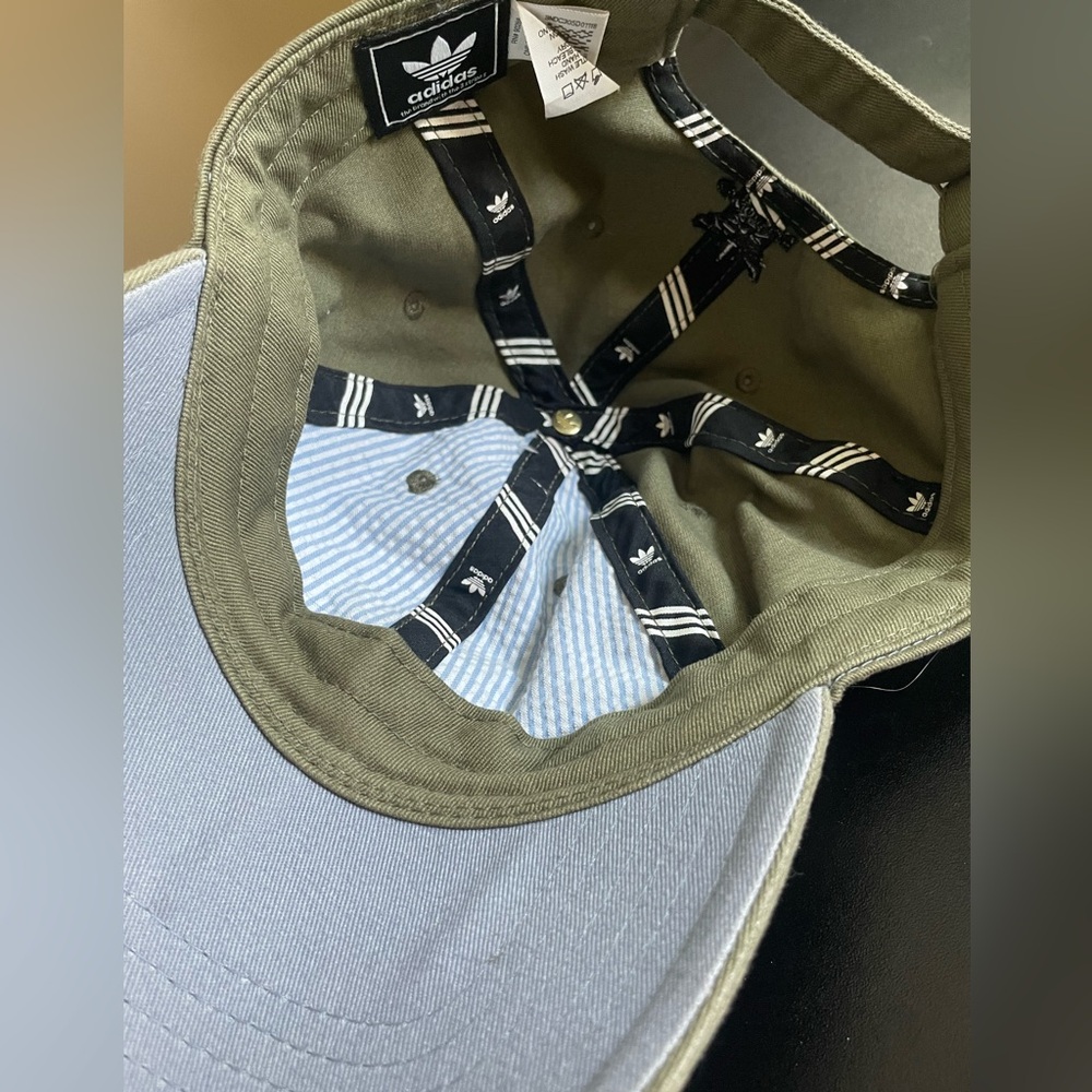 Dark Green Adidas Adjustable Hat - Picture 3 of 3